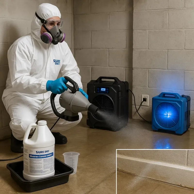 Sanitization and Odor Removal process in Danvers, IL