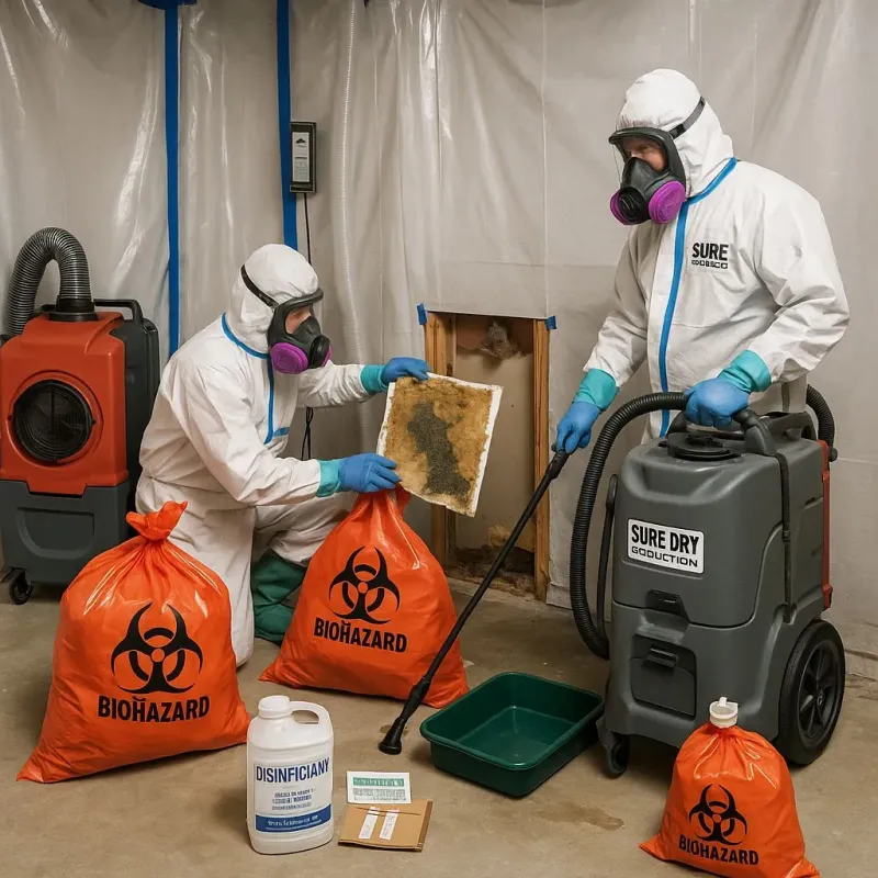 Contaminated Water Handling Protocols process in Danvers, IL