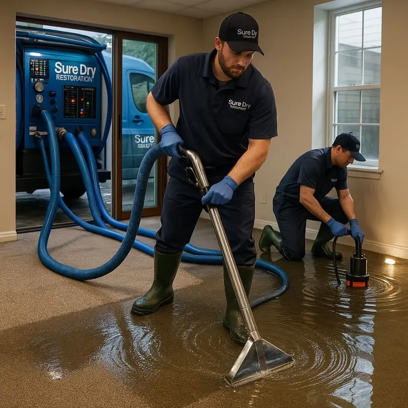 Water Extraction and Removal process in Danvers, IL